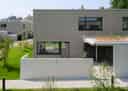 Fassade mit Hauseingang Haus D1