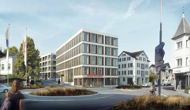 Raiffeisenbank Cham Aussenansicht
