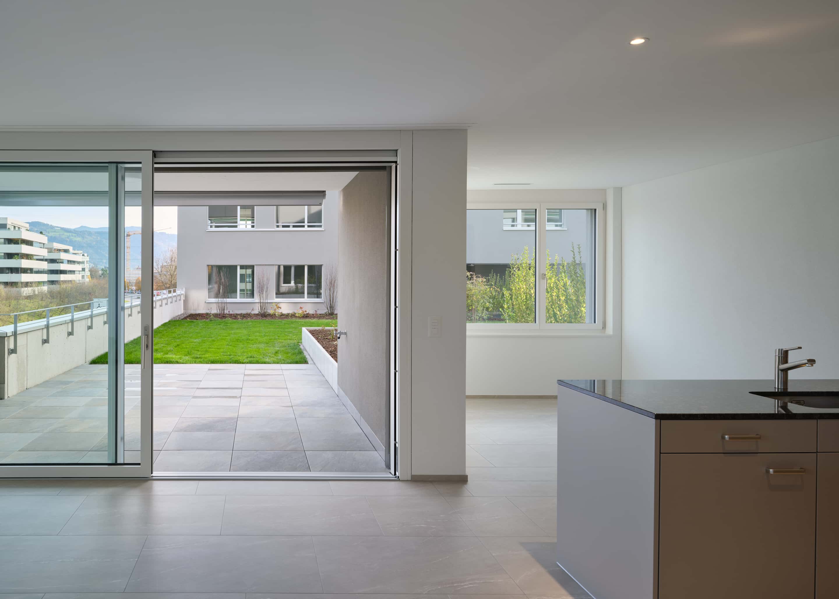 Wohnung im EG mit Sitzplatz