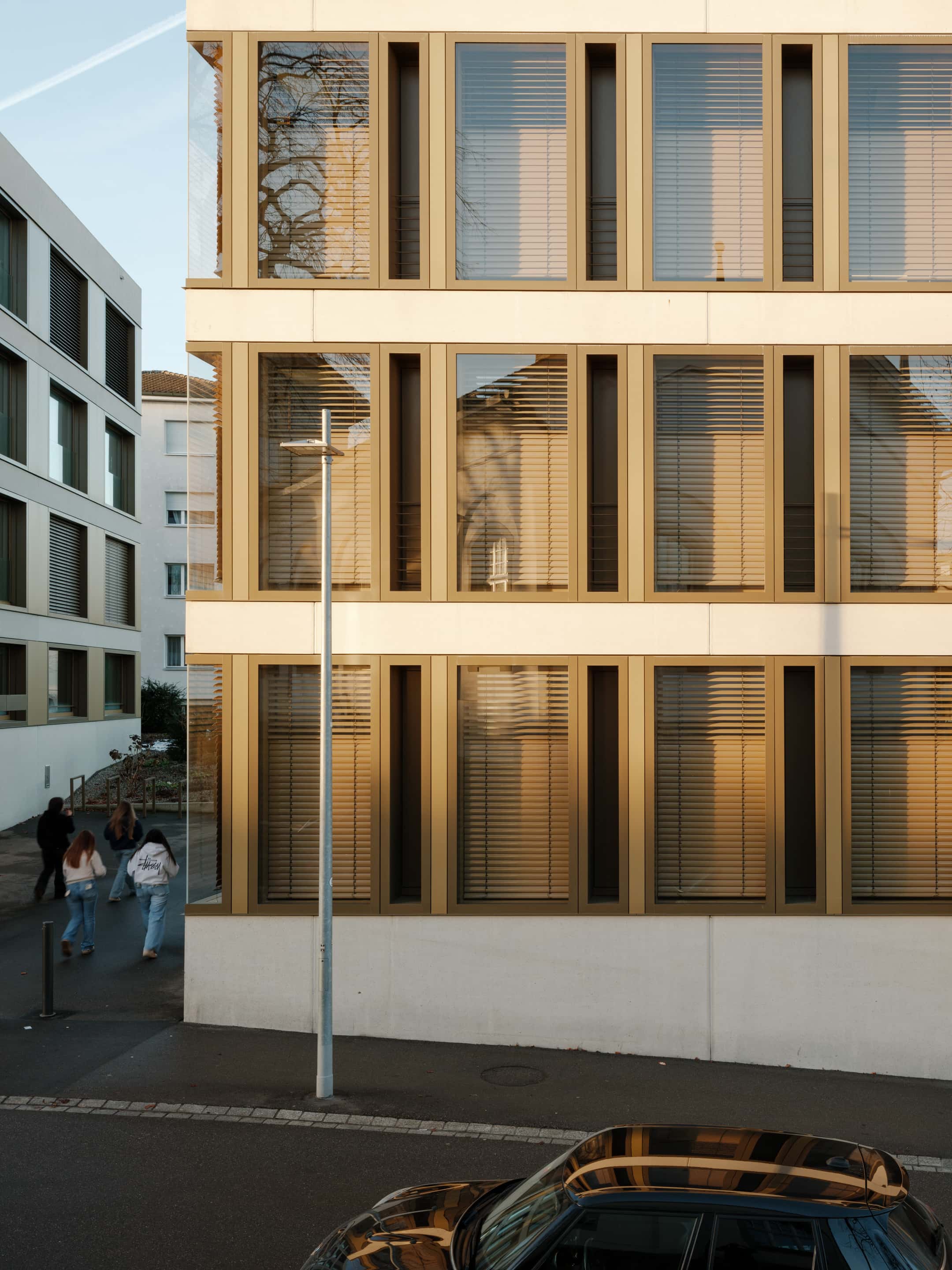 Ausschnitt Fassade Bankgebäude