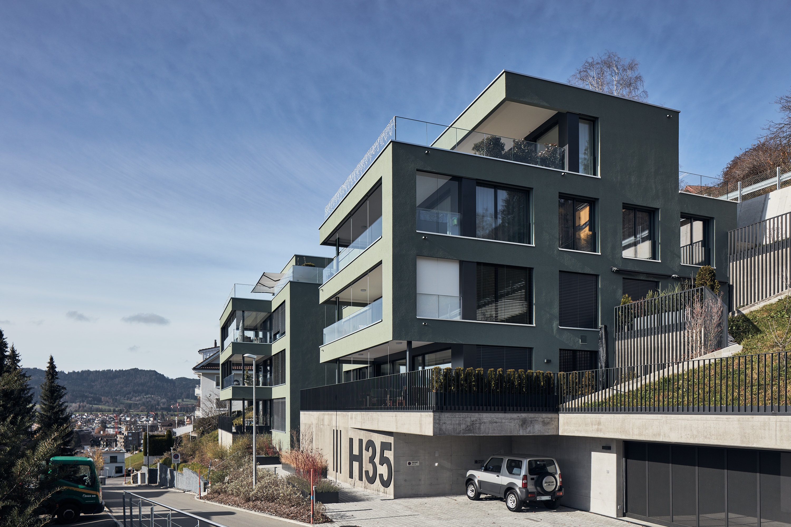 Seitenfassade
