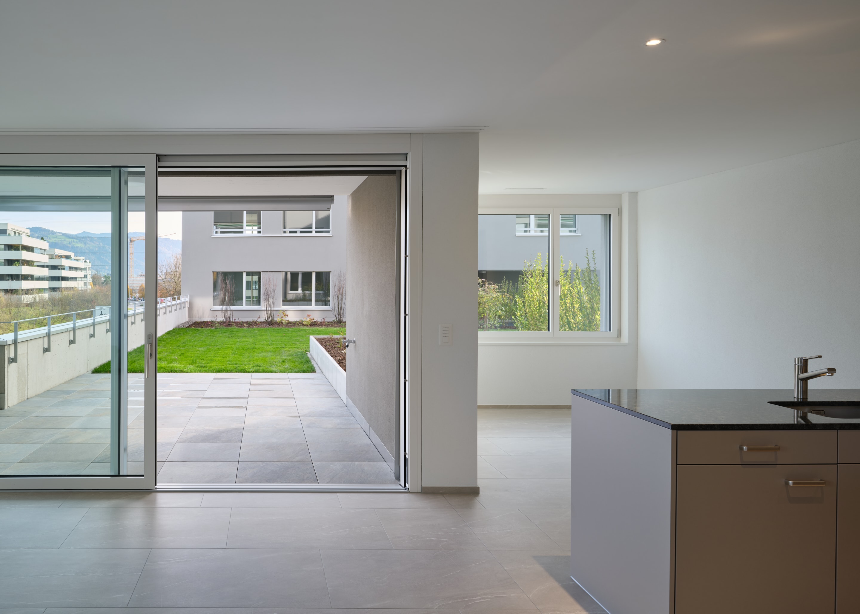 Wohnung im EG mit Sitzplatz