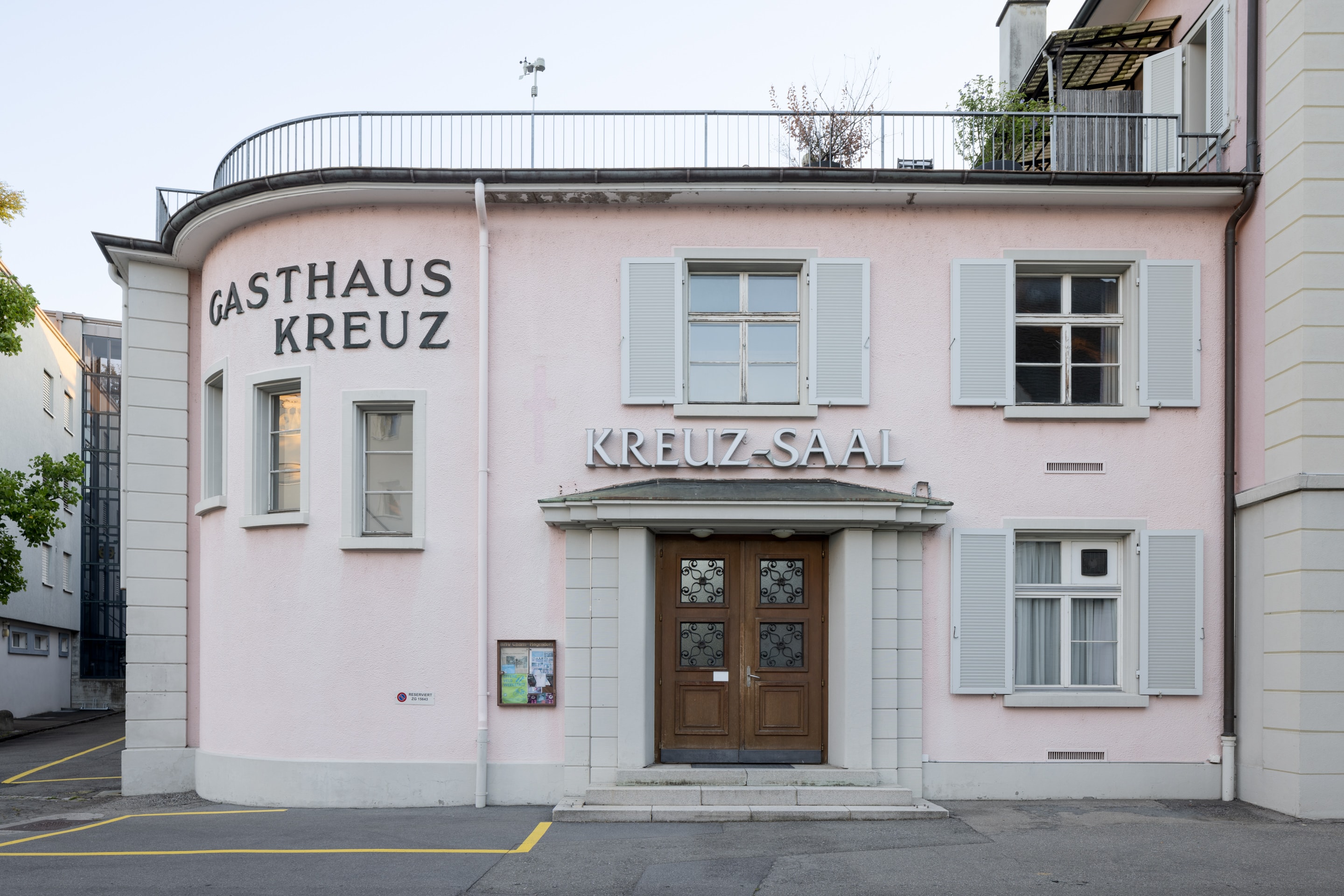 Eingang Kreuz-Saal